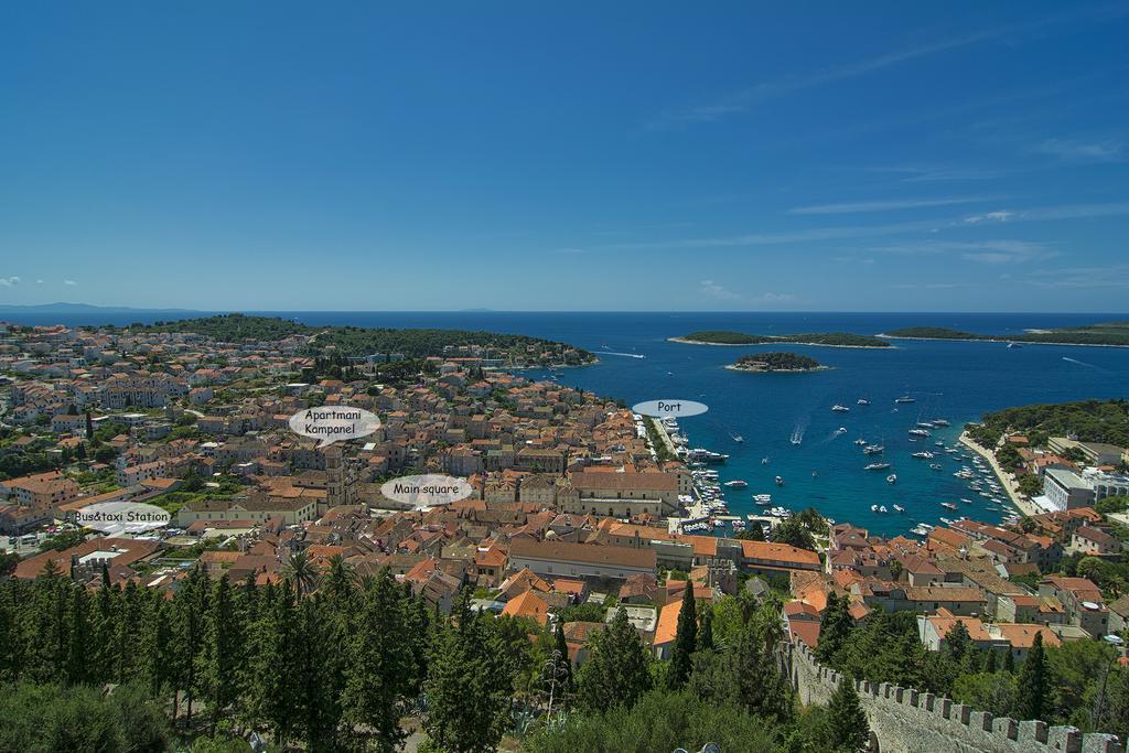 Apartments And Rooms Kampanel Hvar Town Exteriér fotografie